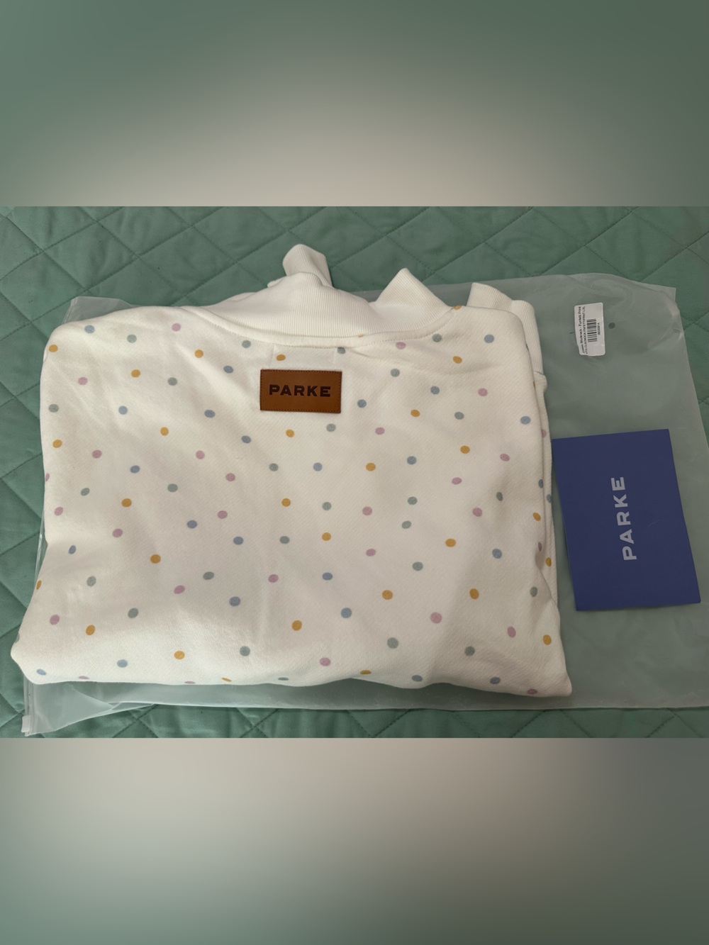 Parke Funfetti L/XL Mockneck